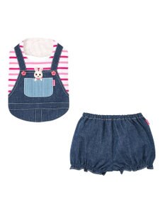 MIKI HOUSE HOT BISCUITS スタイ＆ブルマ ギフトセット【BOX付き】