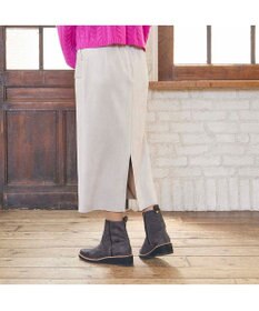 MODE ET JACOMO <carino>【レイン・スノー対応】ウエッジヒールショートブーツ