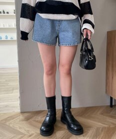 WEGO デニムショートパンツ