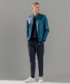 JOSEPH HOMME ライトラムナッパ レザー   シングルライダース