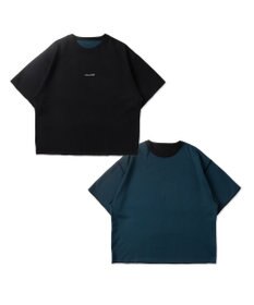 WEGO 【ユニセックス着用アイテム/リバーシブル】リバーシブルワンポイントT（S）