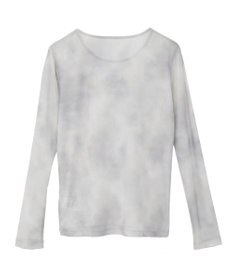 AMERICAN HOLIC ニュアンス柄プリントシアープルオーバー