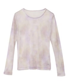 AMERICAN HOLIC ニュアンス柄プリントシアープルオーバー