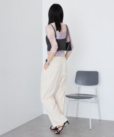 AMERICAN HOLIC ニュアンス柄プリントシアープルオーバー