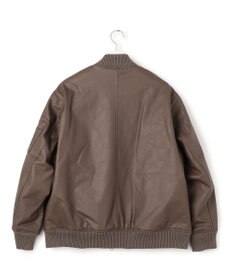 J.PRESS YORK STREET 【UNISEX】エコレザーMA-1