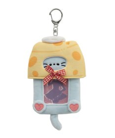 WEGO もぐもぐフードアニマルカードホルダーリールキーホルダー