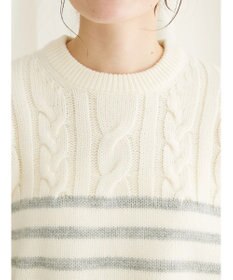 CRAFT STANDARD BOUTIQUE ケーブル×ボーダードッキングプルオーバー