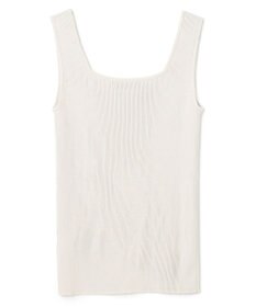 UNFILO スゴ機能 リブタンクトップ