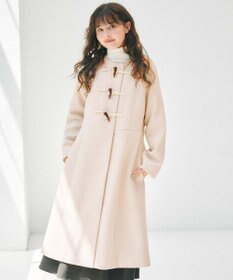 Feroux ダッフルデザインAライン コート アイボリー系