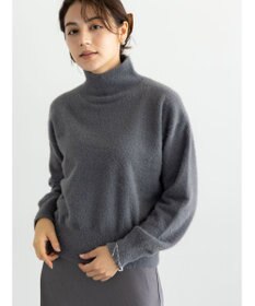 Te chichi 【宮本茉由着用】ハイネックフェザーニット