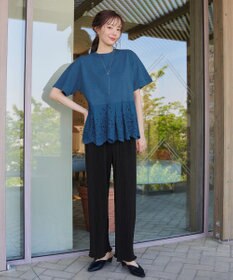 Tiaclasse 【新色追加・洗える】プリーツパンツ