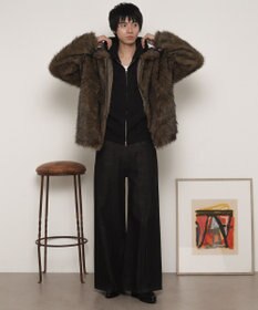 WEGO フェイクファーZIPブルゾン