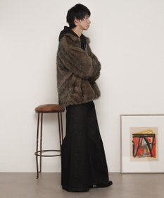 WEGO フェイクファーZIPブルゾン