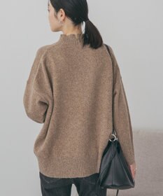 AMERICAN HOLIC モックネックコクーンニットプルオーバー