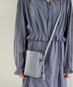 style code 【Ungrid/アングリッド】キーリングチャーム付き　スマホ＆パスポート入れ　縦長ミニポシェット