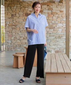 Tiaclasse 【新色追加・洗える】プリーツパンツ