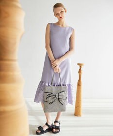 TOCCA 【A4サイズ対応・一部カラー撥水】T CADEAU NEW BAG フラットトートバッグ