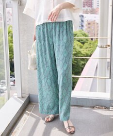 AMERICAN HOLIC ボーホー柄プリントワイドパンツ