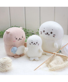 Mother garden しろたん マスコット キーホルダー あみぐるみ ついたん 12cm