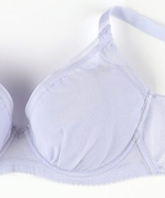 WACOAL 【小さく見せるブラ】 シンプル ブラジャー 着やせ効果 コンパクトにメイク バストの突出をおさえる 背中の段差を軽減 大きいサイズ レディース BRB452 /ワコール