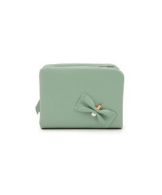 LANVIN en Bleu ペアル 二つ折Lファスナー財布