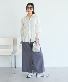 CRAFT STANDARD BOUTIQUE ヴィンテージボイルタックフレアシャツ