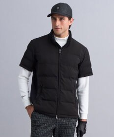 23区GOLF 【MEN】半袖パディングブルゾン