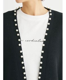 Green Parks ・ＥＬＥＮＣＡＲＥ　ＤＵＥパールトッパーカーディガン