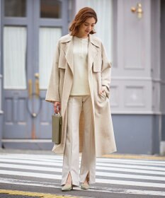 ICB 【洗える】 エクストラファインメリノ ヘンリーネックプルオーバー