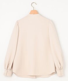 組曲 【KUMIKYOKU NAVY】コンフォータブルドレープ フリルブラウス