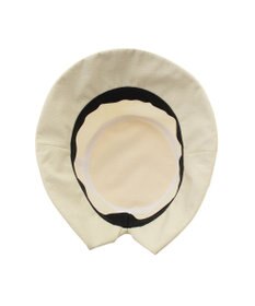 MOONBAT 【遮光100％/遮熱/UVカット】FURLA(フルラ)小ツバ 後ろ割れ バケットハット 帽子 無地 チャーム付き 手洗い可能/サイズ調整可能