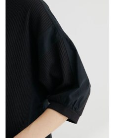 Green Parks ワッフル布帛ドッキングプルオーバー