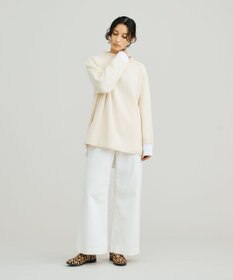 J.PRESS YORK STREET 【WOMEN】ウールカシミヤ ハイネックニット