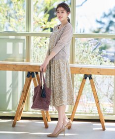 Tiaclasse シアーショートカーディガン