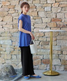 Tiaclasse 【新色追加・洗える】プリーツパンツ