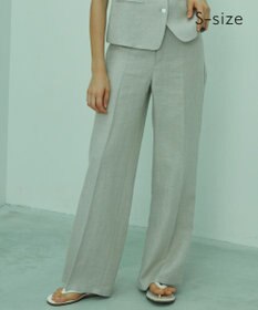 BEIGE， 【S-size】BURDOCK / ワイドパンツ