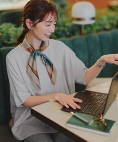 Tiaclasse L 【おのののかさん着用】冷凛(ひやりん)カノコドルマンスリーブカットソー