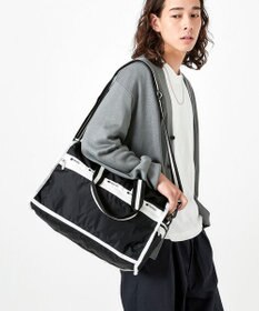LeSportsac DELUXE MED WEEKENDER/スペクテイターブラック