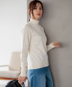 組曲 【WEB限定色あり】ELENA タートルネック ニット