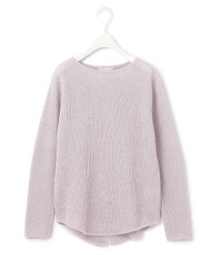 ICB 【WEB限定カラーあり・洗える】ペーパーブレンドシャインニット プルオーバー