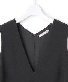 ICB  ウールライクストレッチ ジャンパースカート