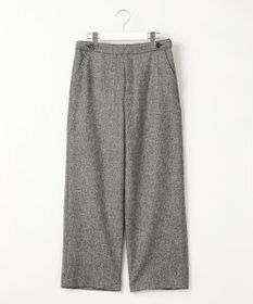J.PRESS LADIES クラシカルツイード＆ヘリンボン セミワイド パンツ
