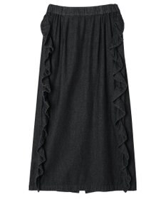 Green Parks ■ＥＳＣＡＲ　デニムサイドラッフルスカート