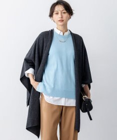 23区 カシミヤブレンド マルチ ケープ