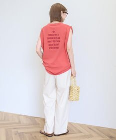 AMERICAN HOLIC ロゴ刺繍ノースリーブプルオーバー