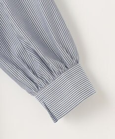 ANY SIS S 【洗える】フェイクパールストライプ ブラウス