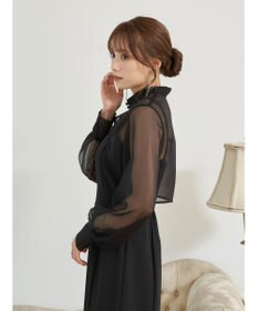 earth music&ecology ＳＥＴ２点シアーボレロ＋キャミワンピース