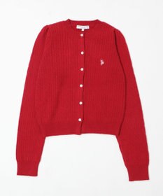 WEGO 【26年春新作】別注USPOLOケーブルニットカーデ