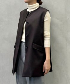 #Newans 大人気ジレが新素材で再登場！チュニックジレ