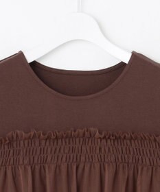 Feroux 【汗ジミが目立たない・洗える】バルーンチュール Tシャツ